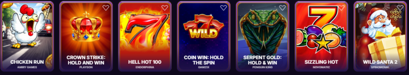 Kasínové hry v Casino Bossy